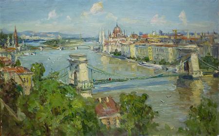 Shirokov, Andrey, 'Budapest', (2010, Öl auf Leinwand)