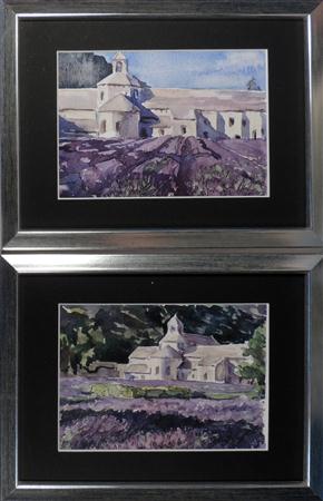 Nikandrov, Ivan, 'Provence 1 + 2', (2012, Aquarell)